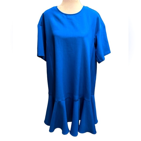 Adrianna Papell Dresses & Skirts - Adrianna Papell blue oversized style dress size M
